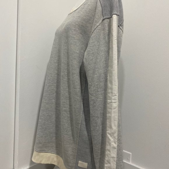 Scotch & Soda Grey & Cream Trim Long Sweatshirt Size XXL - Picture 9 of 9